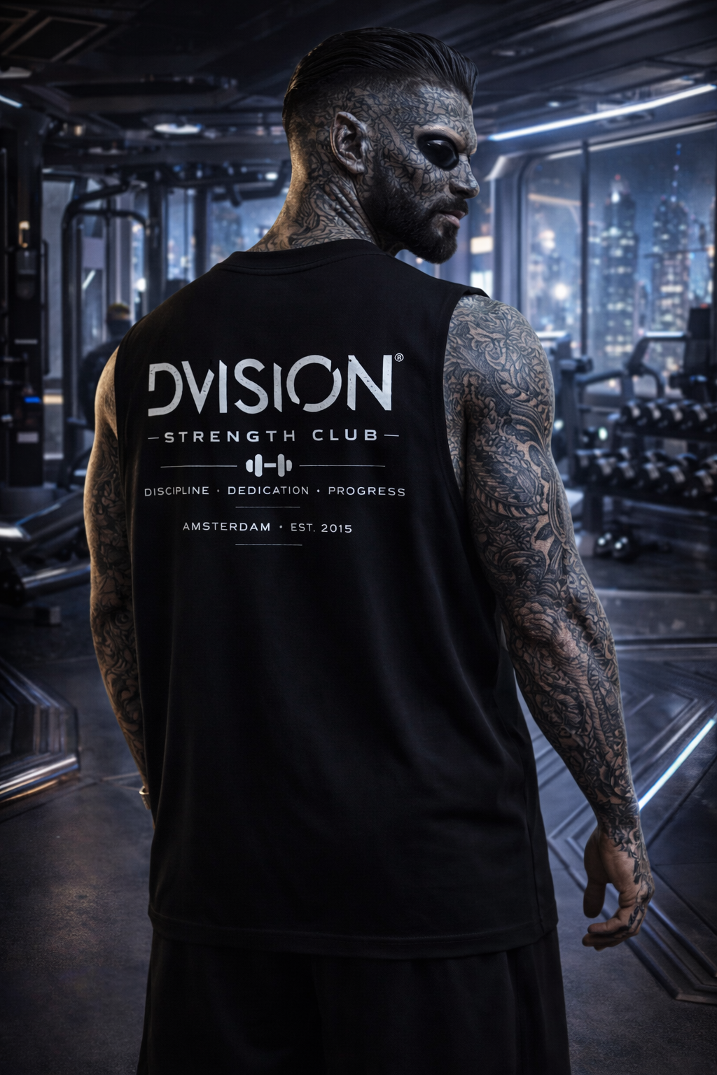 Strength Club™ Tank – Deep Black