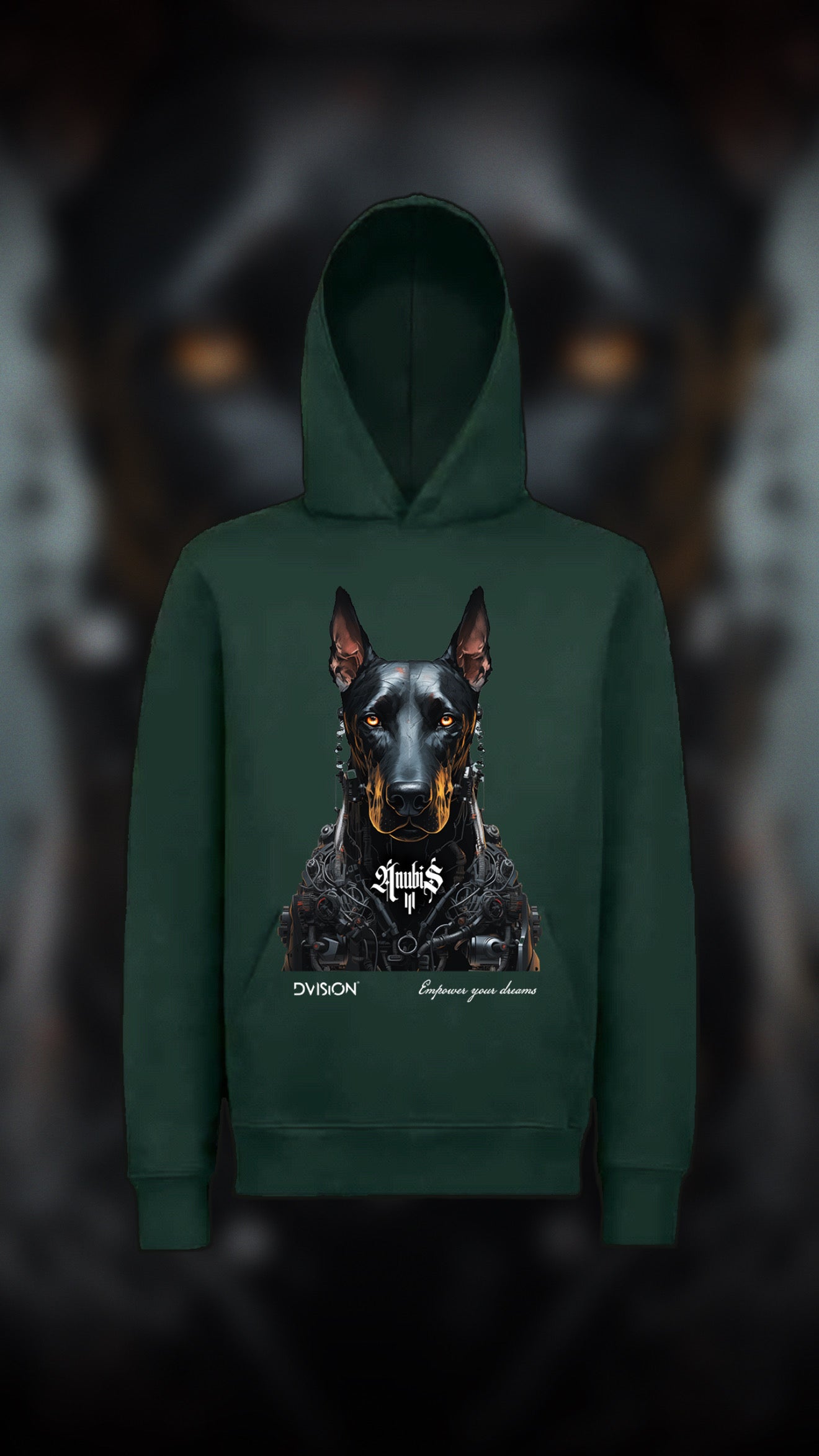 ANUBIS 2.0 — AMSTERDAM — WILD GREEN / HOODIE