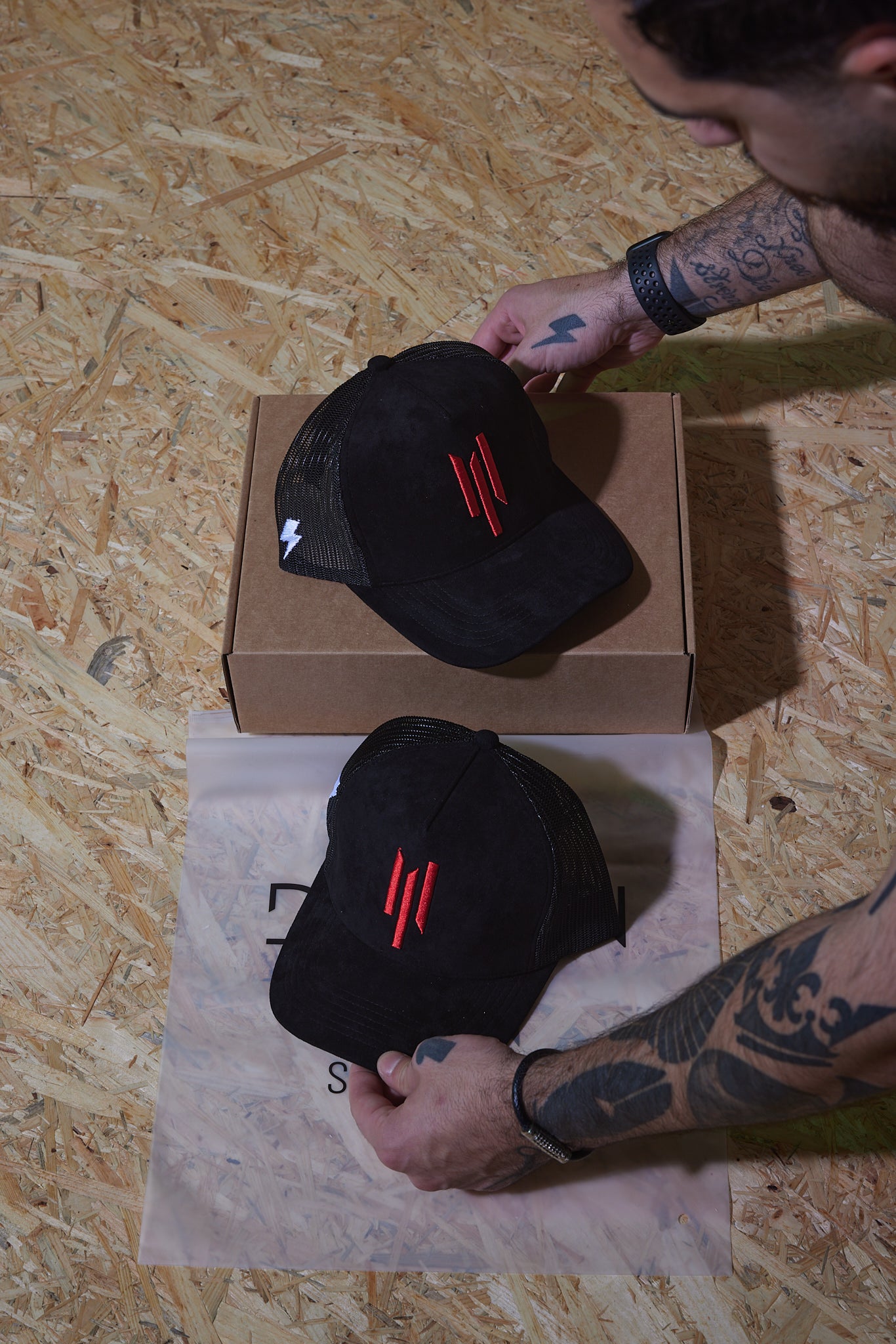 DVISION Suede Trucker Cap